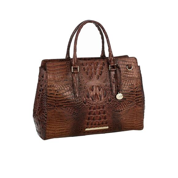 Brahmin Finley Carryall Pecan Melbourne - Picture 3 of 13
